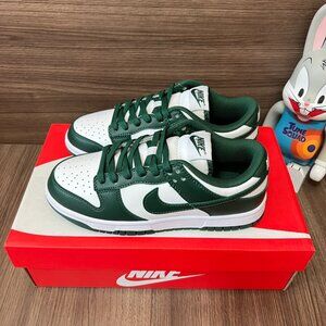 💯Authentic Nike Dunk Low"Gorge Green" --DD1503-300
